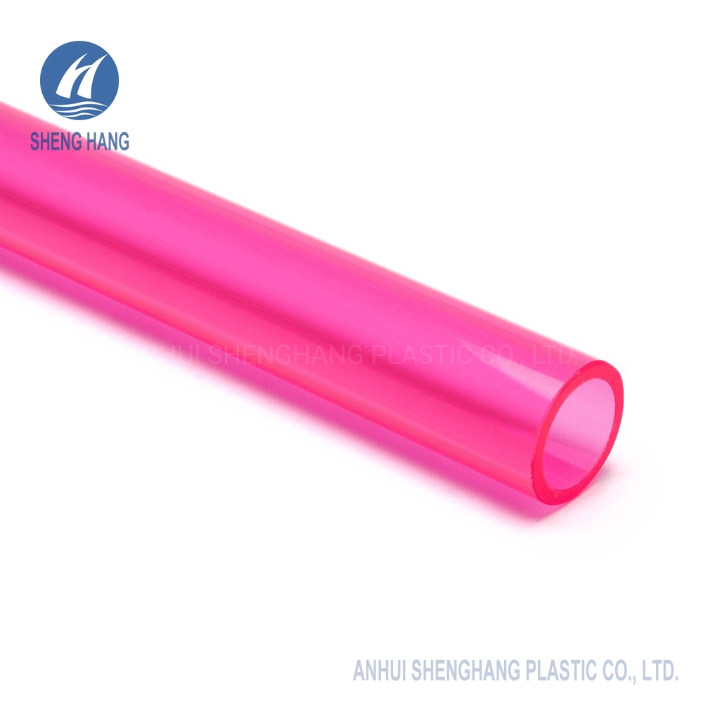 100% PMMA Colored Plexiglass Acrylic Tubes