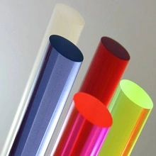 Varilla de acrílico transparente redonda de China/varillas de plexiglás